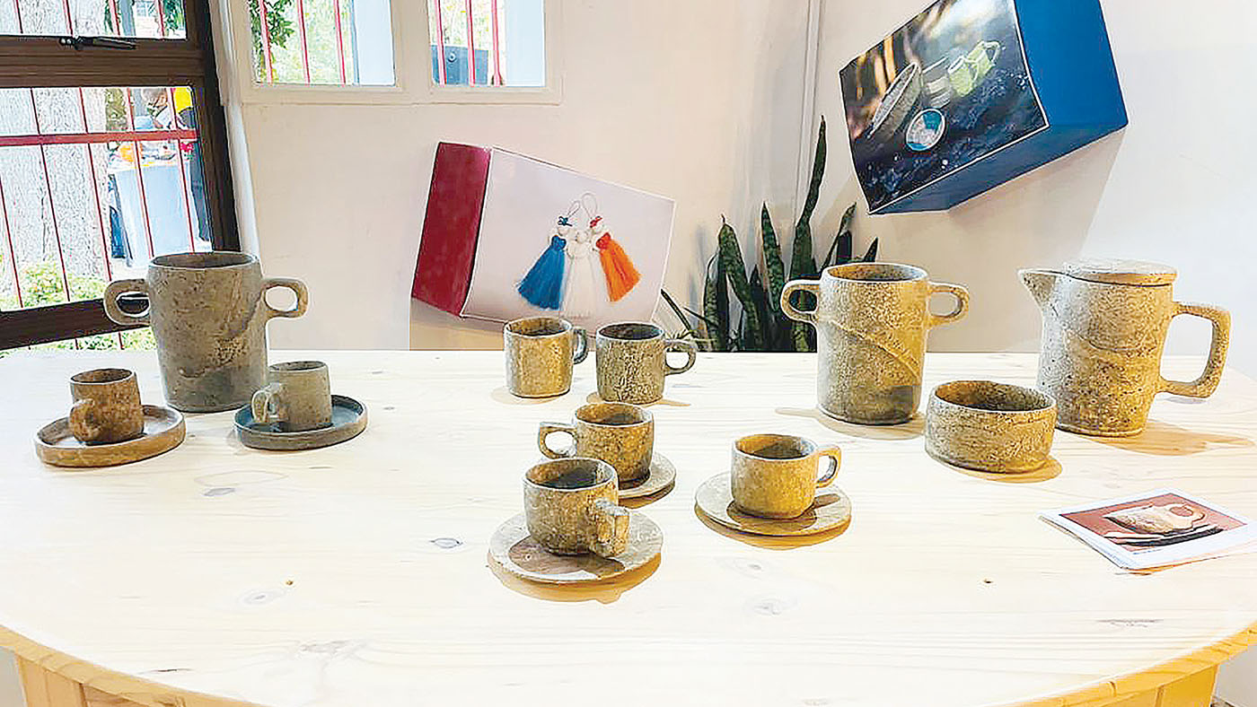 A collection of soapstone carvings by local artist Welcome Mashaba. (Pics: Mlondzi Nkambule) 